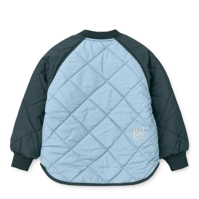 Set termo pentru copii Zella - Beach Blue/Classic Navi Mix - Liewood