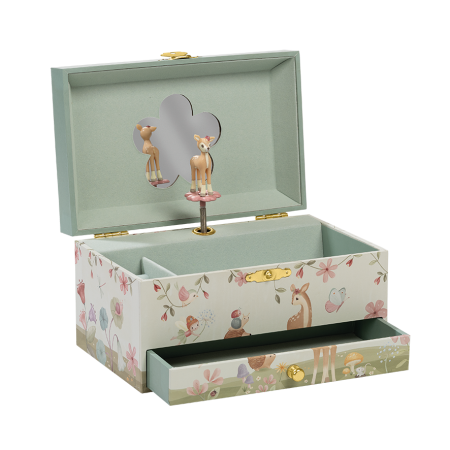 Cutie pentru bijuterii muzicala - Caprioara - Little Dutch