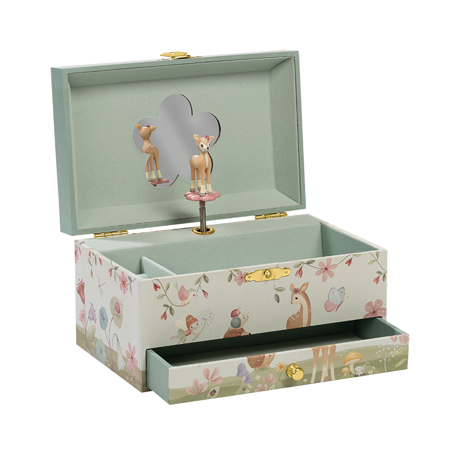 Cutie pentru bijuterii muzicala - Caprioara - Little Dutch