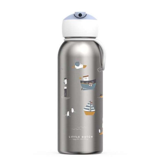 Sticla termos din otel inoxidabil 350 ml - Sailors Bay - Little Dutch Sticla termos din otel inoxidabil 350 ml - Sailors Bay - Little Dutch
