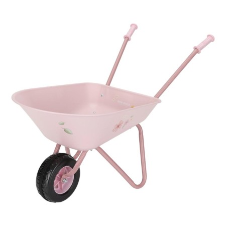 Roaba din metal pentru gradinarit -  Pink Fairy Garden - Little Dutch