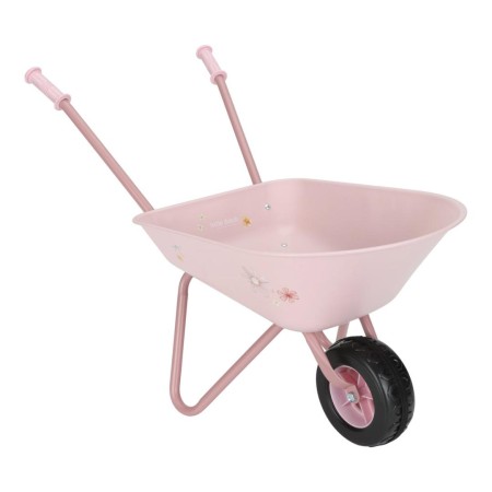 Roaba din metal pentru gradinarit -  Pink Fairy Garden - Little Dutch