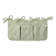 Organizator din bumbac organic pentru patut - Pure Sage - Little Dutch