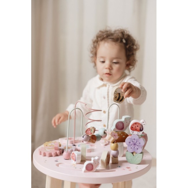 Masuta din lemn FSC cu activitati - Fairy Garden - Little Dutch Masuta din lemn FSC cu activitati - Fairy Garden - Little Dutch