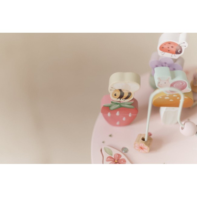 Masuta din lemn FSC cu activitati - Fairy Garden - Little Dutch Masuta din lemn FSC cu activitati - Fairy Garden - Little Dutch