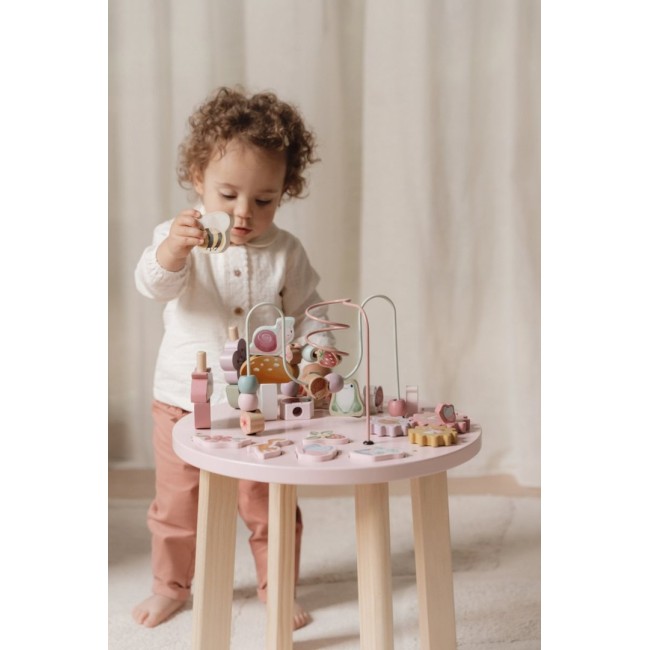 Masuta din lemn FSC cu activitati - Fairy Garden - Little Dutch Masuta din lemn FSC cu activitati - Fairy Garden - Little Dutch