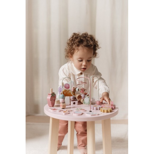 Masuta din lemn FSC cu activitati - Fairy Garden - Little Dutch Masuta din lemn FSC cu activitati - Fairy Garden - Little Dutch