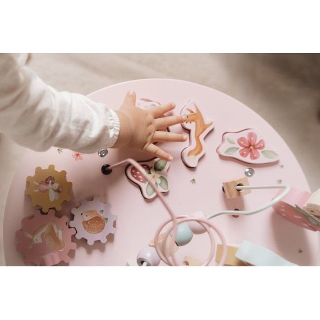 Masuta din lemn FSC cu activitati - Fairy Garden - Little Dutch Masuta din lemn FSC cu activitati - Fairy Garden - Little Dutch