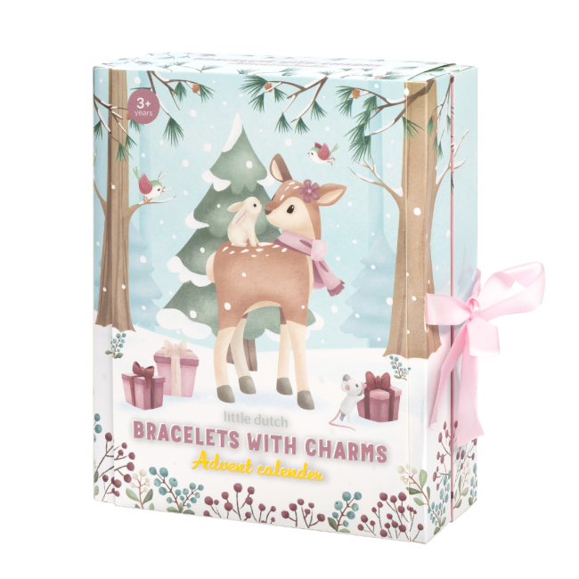 Bratara cu pandantive - Calendar de advent Craciun- Little Dutch Bratara cu pandantive - Calendar de advent Craciun- Little Dutch