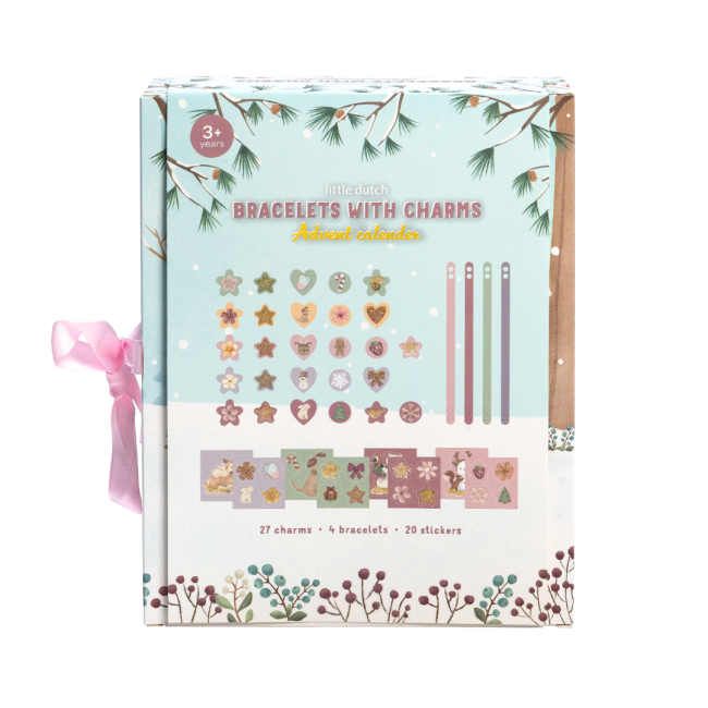 Bratara cu pandantive - Calendar de advent Craciun- Little Dutch Bratara cu pandantive - Calendar de advent Craciun- Little Dutch