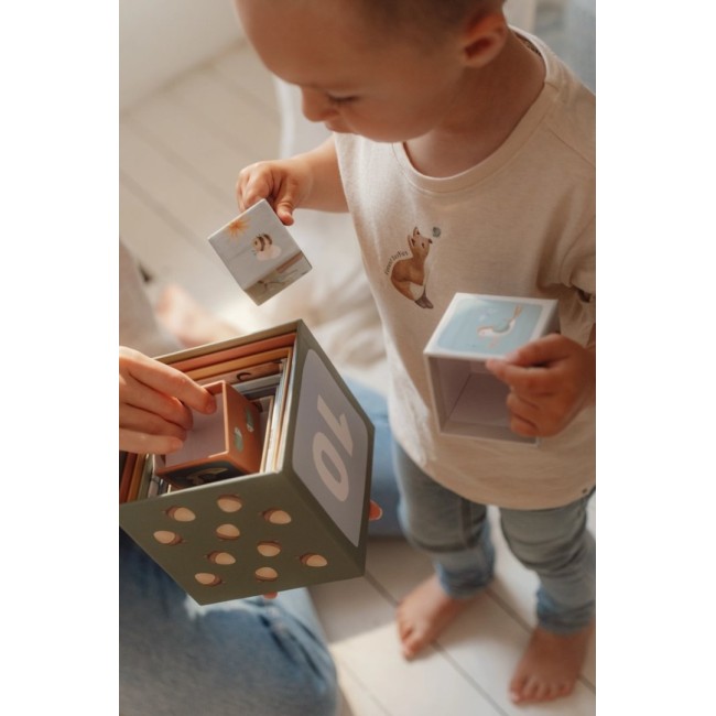 Cutii pentru stivuire din carton FSC - Forest Friends - Little Dutch Cutii pentru stivuire din carton FSC - Forest Friends - Little Dutch