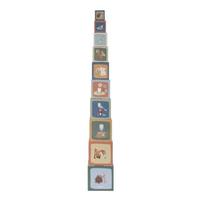 Cutii pentru stivuire din carton FSC - Forest Friends - Little Dutch Cutii pentru stivuire din carton FSC - Forest Friends - Little Dutch