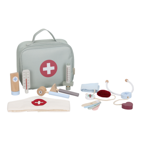 Trusa medicala pentru copii - Green - Little Dutch