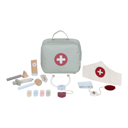 Trusa medicala pentru copii - Green - Little Dutch