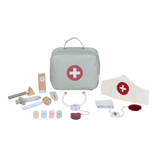 Trusa medicala pentru copii - Green - Little Dutch