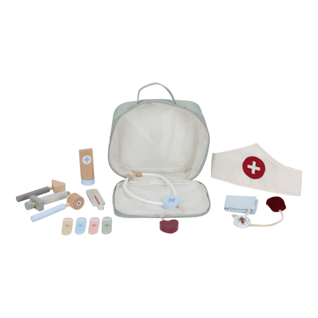 Trusa medicala pentru copii - Green - Little Dutch
