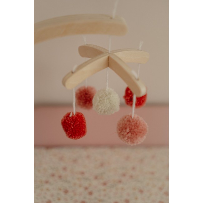 Masa de schimbat scutece cu accesorii pentru papusi - Roz - Little Dutch