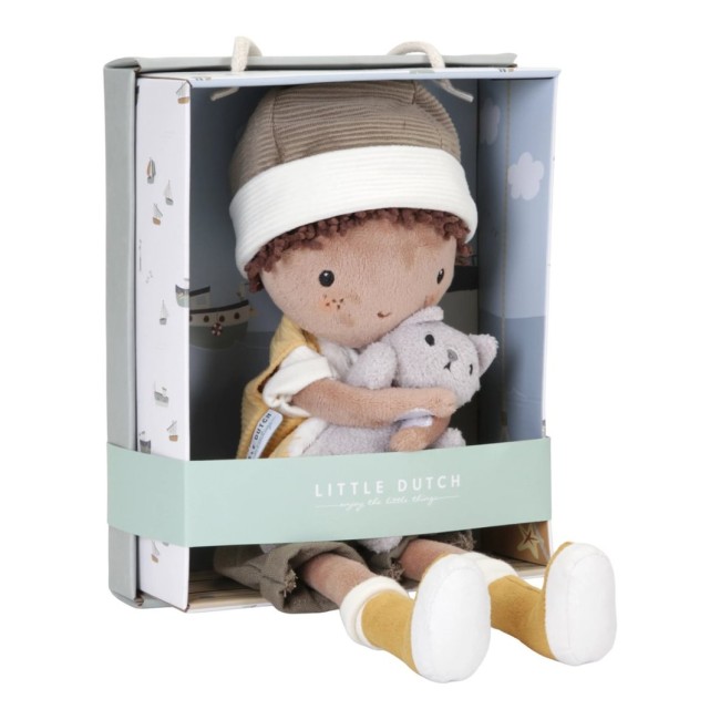Papusa textila - 35 cm - Jack - Little Dutch Papusa textila - 35 cm - Jack - Little Dutch