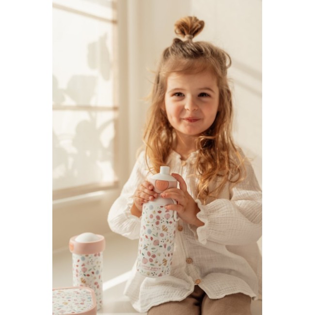 Sticla pentru apa cu pop-up 400 ml - Flowers&Butterflies - Little Dutch Sticla pentru apa cu pop-up 400 ml - Flowers&Butterflies - Little Dutch