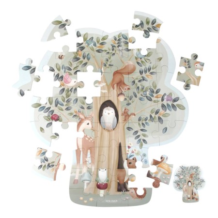 Puzzle de podea XL - Forest Friends - Little Dutch