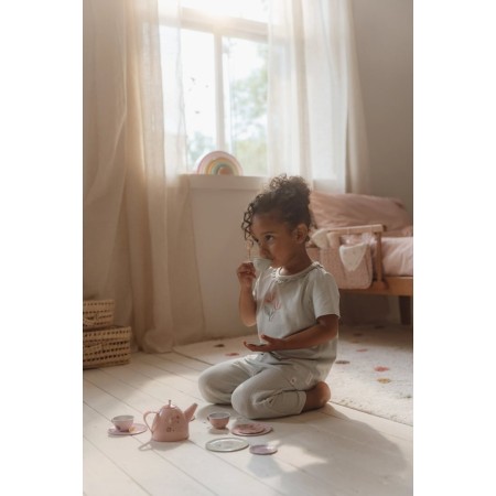 Set pentru ceai metalic 13 piese - Fairy Garden - Little Dutch