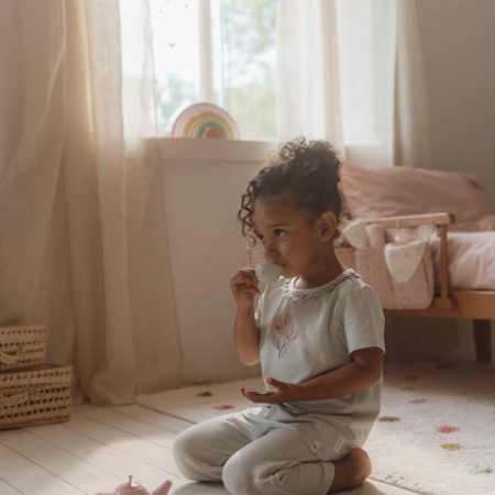 Set pentru ceai metalic 13 piese - Fairy Garden - Little Dutch