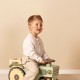 Tractor Ride-On din lemn FSC - Little Farm - Green - Little Dutch