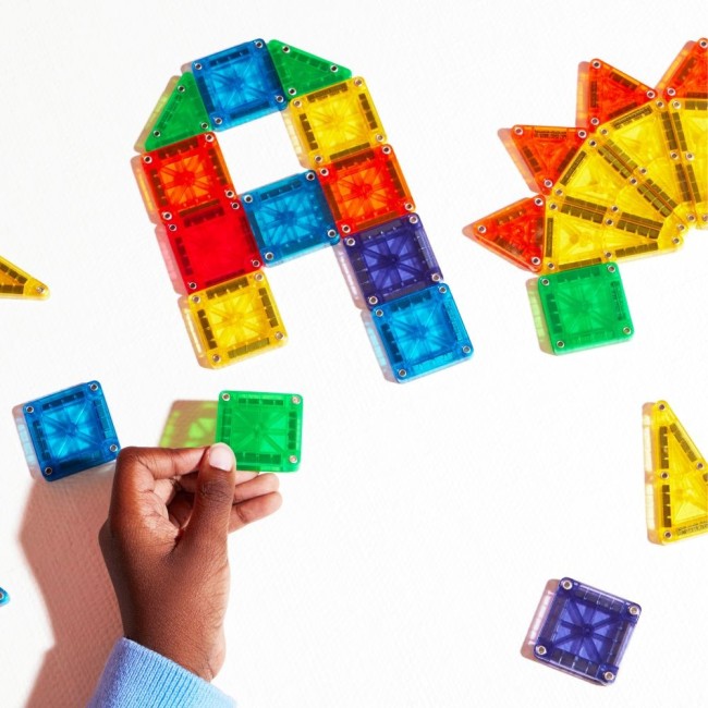Magna-Tiles microMAGS 70 de piese - constructii magnetice fara limite