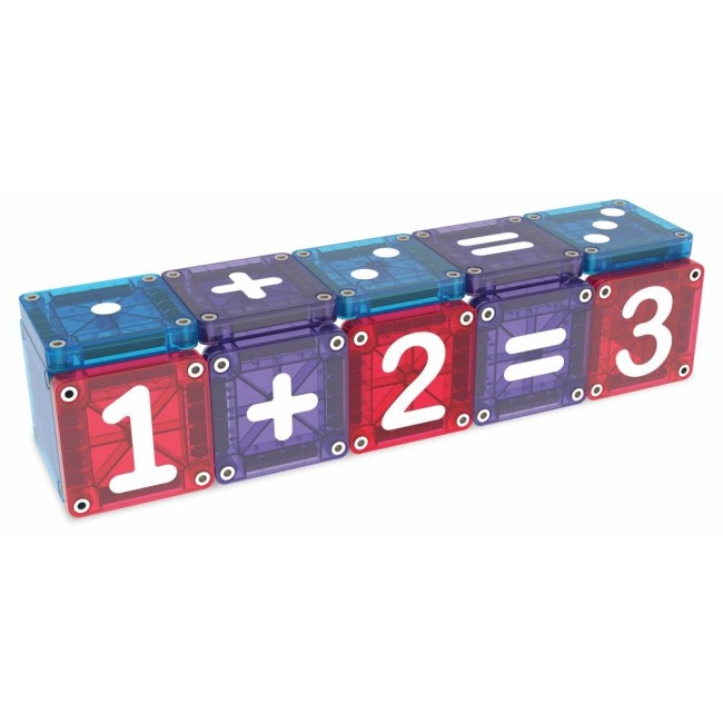 Set magnetic educativ Magna-Tiles Learn Numbers - Cifre si matematica prin joaca