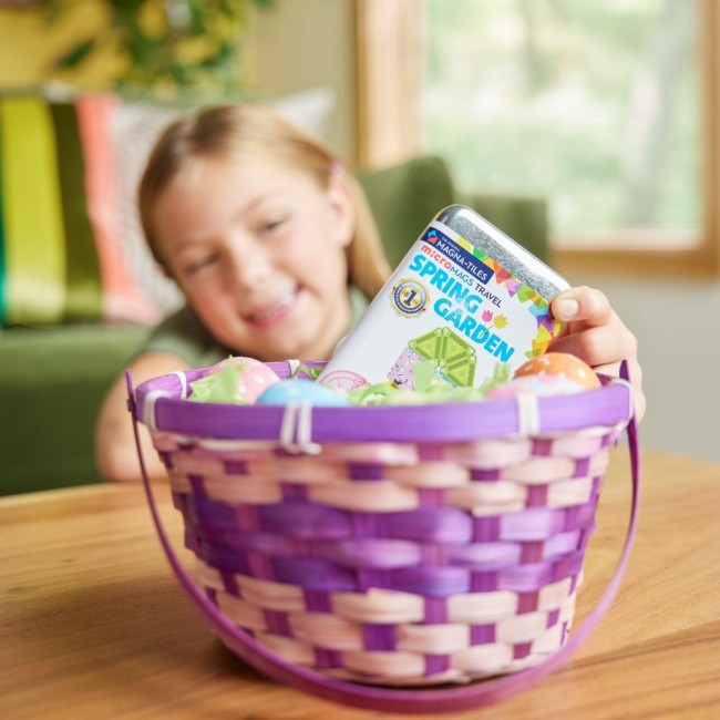 Set magnetic Magna-Tiles Spring Garden 24 piese - microMAGS Travel