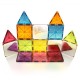Magna-Tiles Stardust 15 piese - piese magnetice cu sclipici si oglinzi