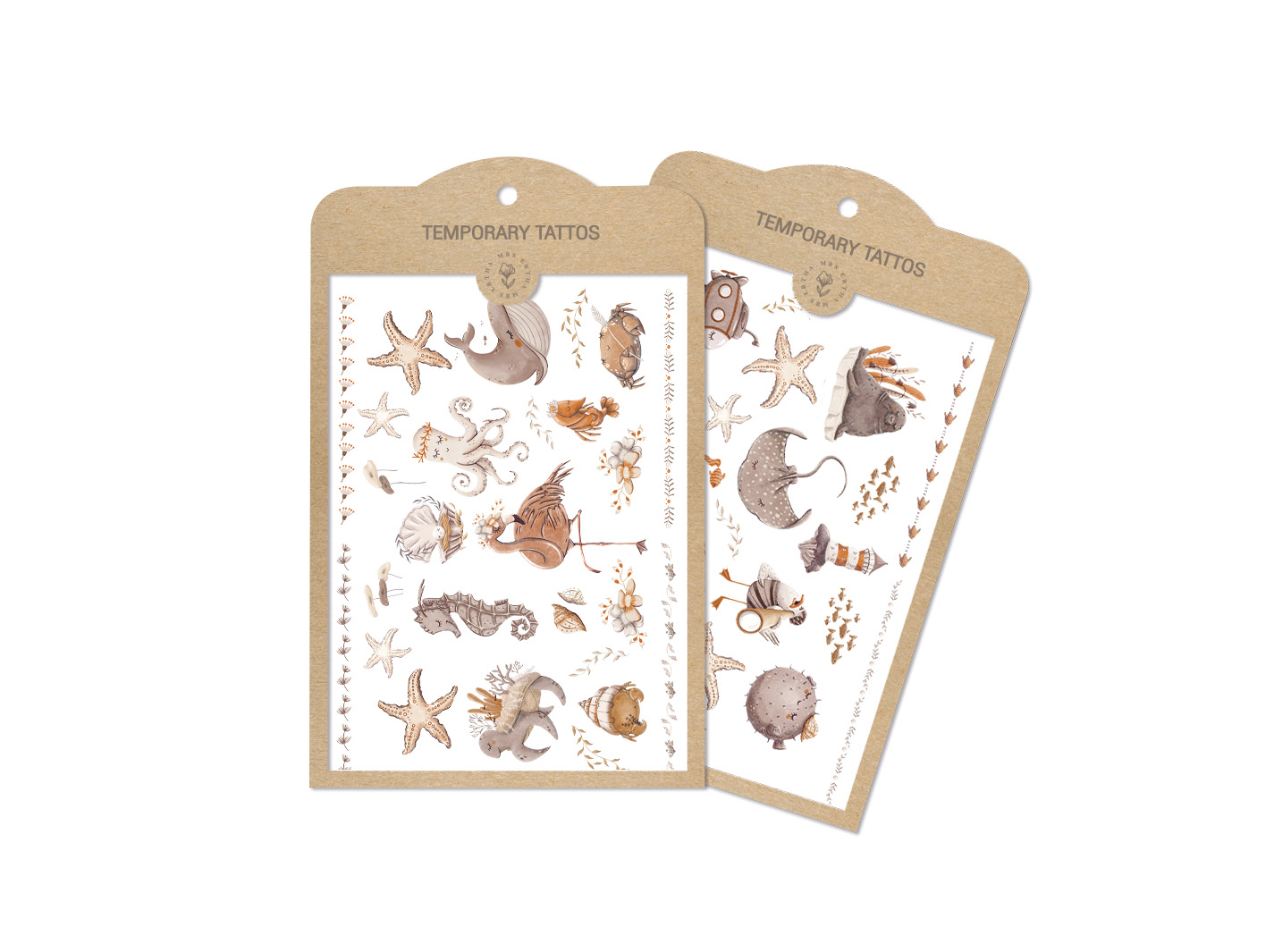 Tatuaje temporare pentru copii - Flamingo - Mrs Ertha