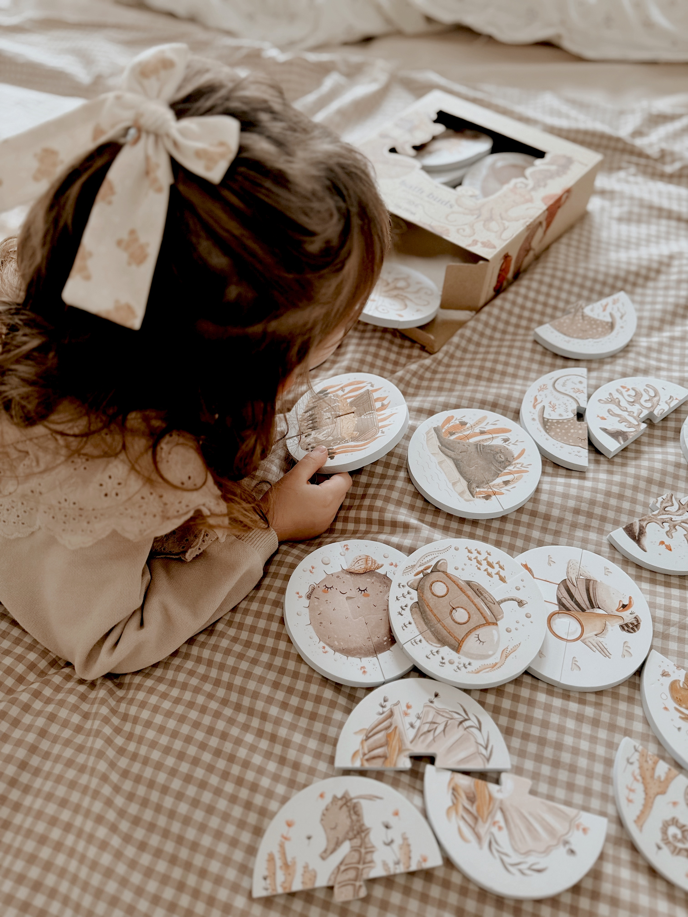 Puzzle pentru baie - Bath Buds - Mrs Ertha