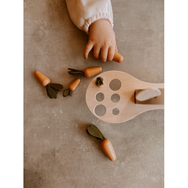 Puzzle din lemn - Bunny Balance - Mrs Ertha