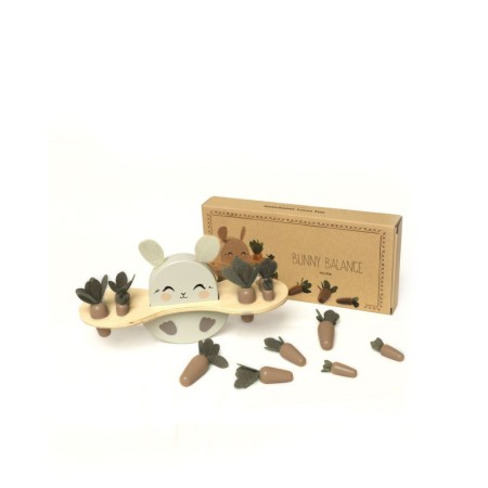Puzzle din lemn - Bunny Balance - Mrs Ertha