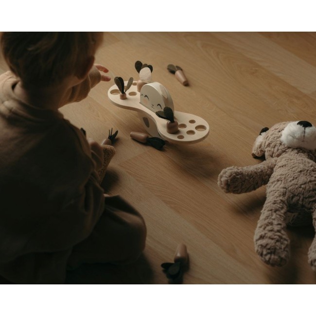 Puzzle din lemn - Bunny Balance - Mrs Ertha