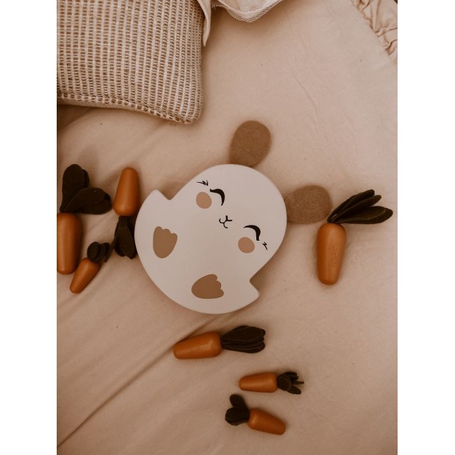 Puzzle din lemn - Bunny Balance - Mrs Ertha