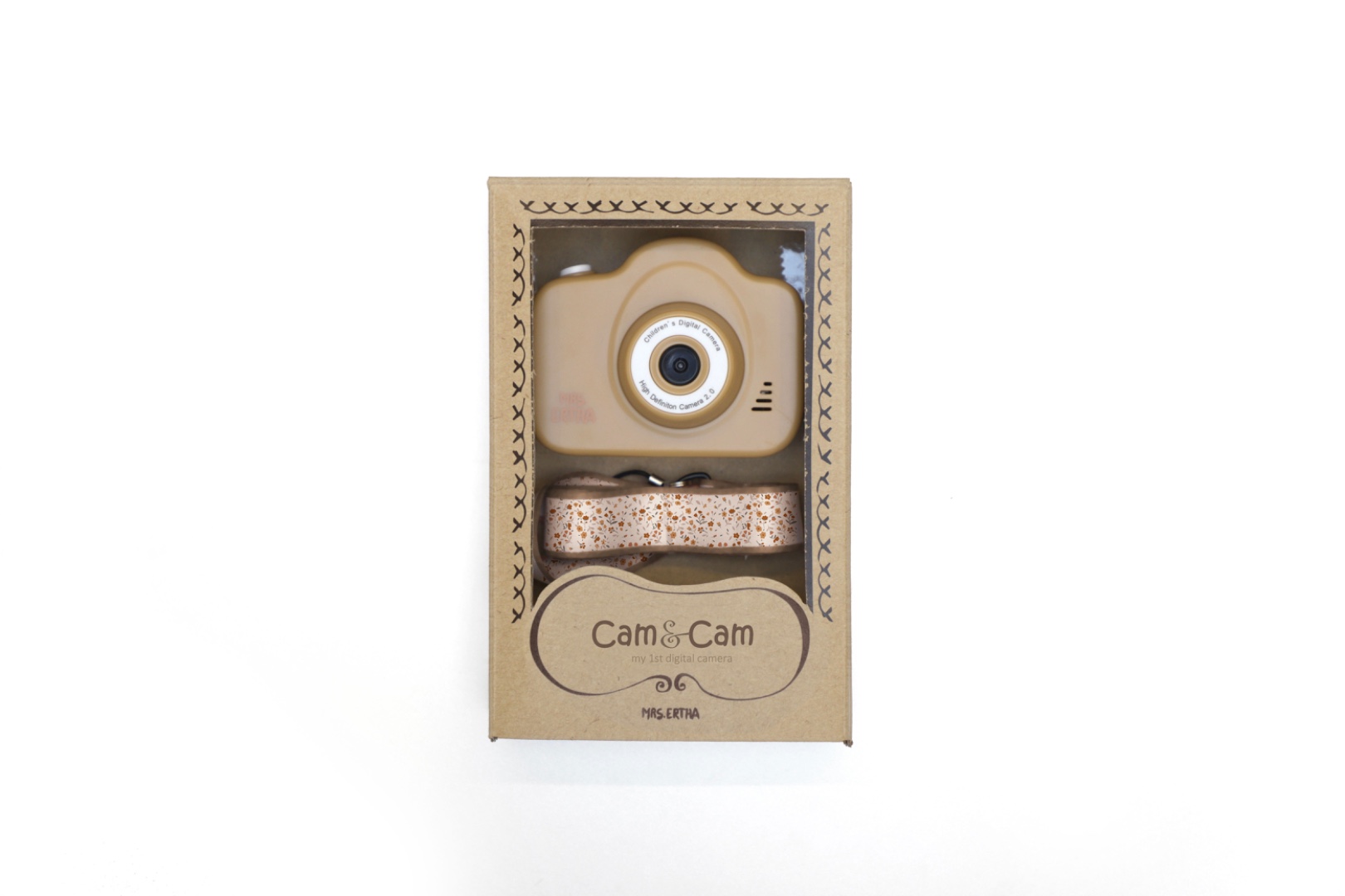 Cam Cam - Prima mea camera digitala (versiunea upgrade - camera dubla) - Peanut Little Garden - Mrs Ertha