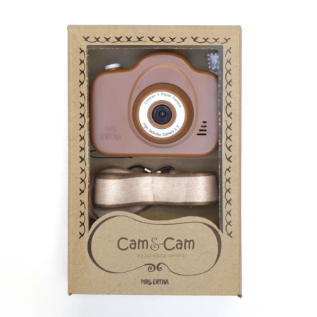 Cam Cam - Prima mea camera digitala (versiunea upgrade - camera dubla) - Rusted Bouquet Silhouette - Mrs Ertha