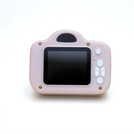 Cam Cam - Prima mea camera digitala (versiunea upgrade - camera dubla) - Strawberries Mood Blush - Mrs Ertha