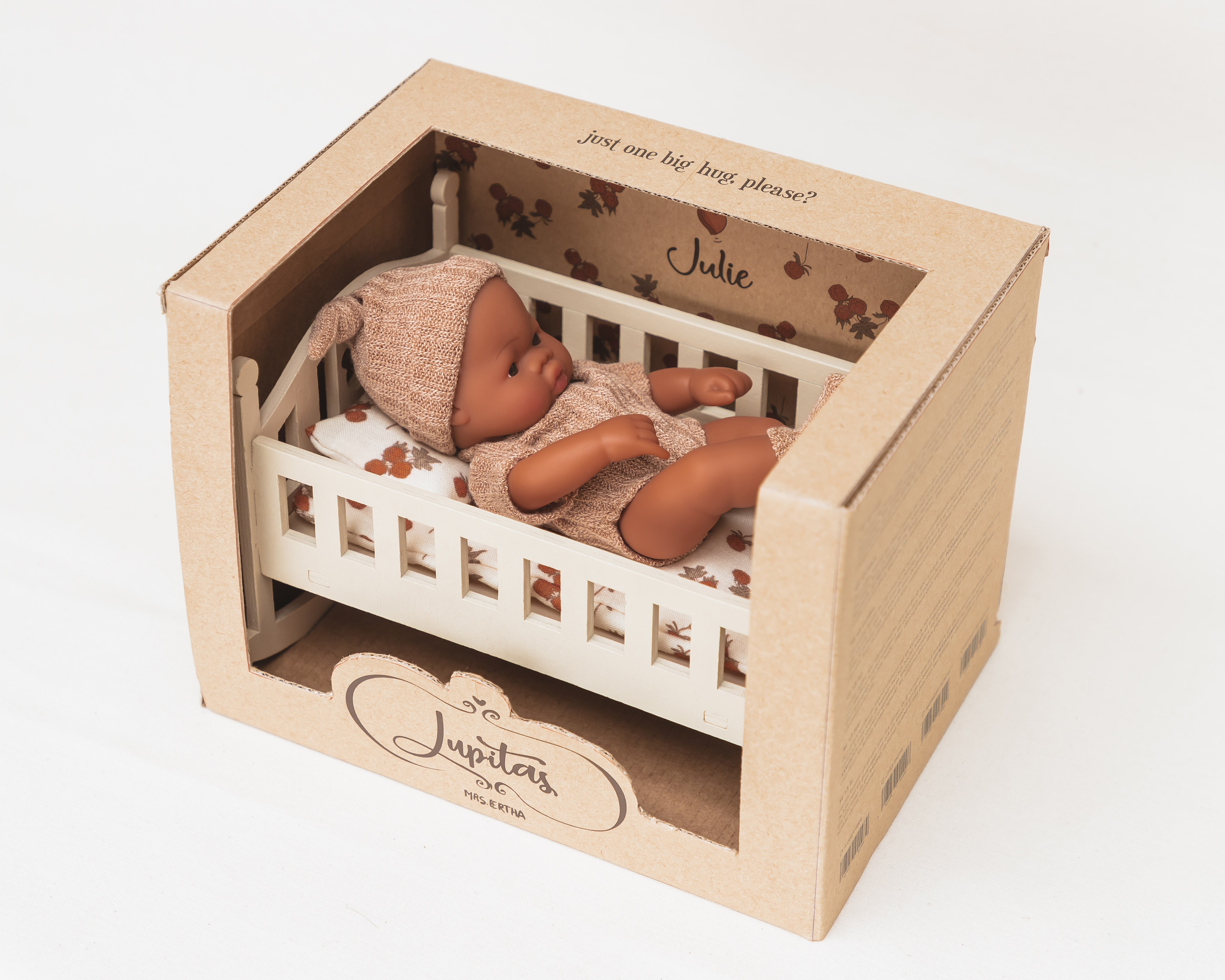 Papusa Lupita - Julie - Raspberry Bunchs - Mrs Ertha