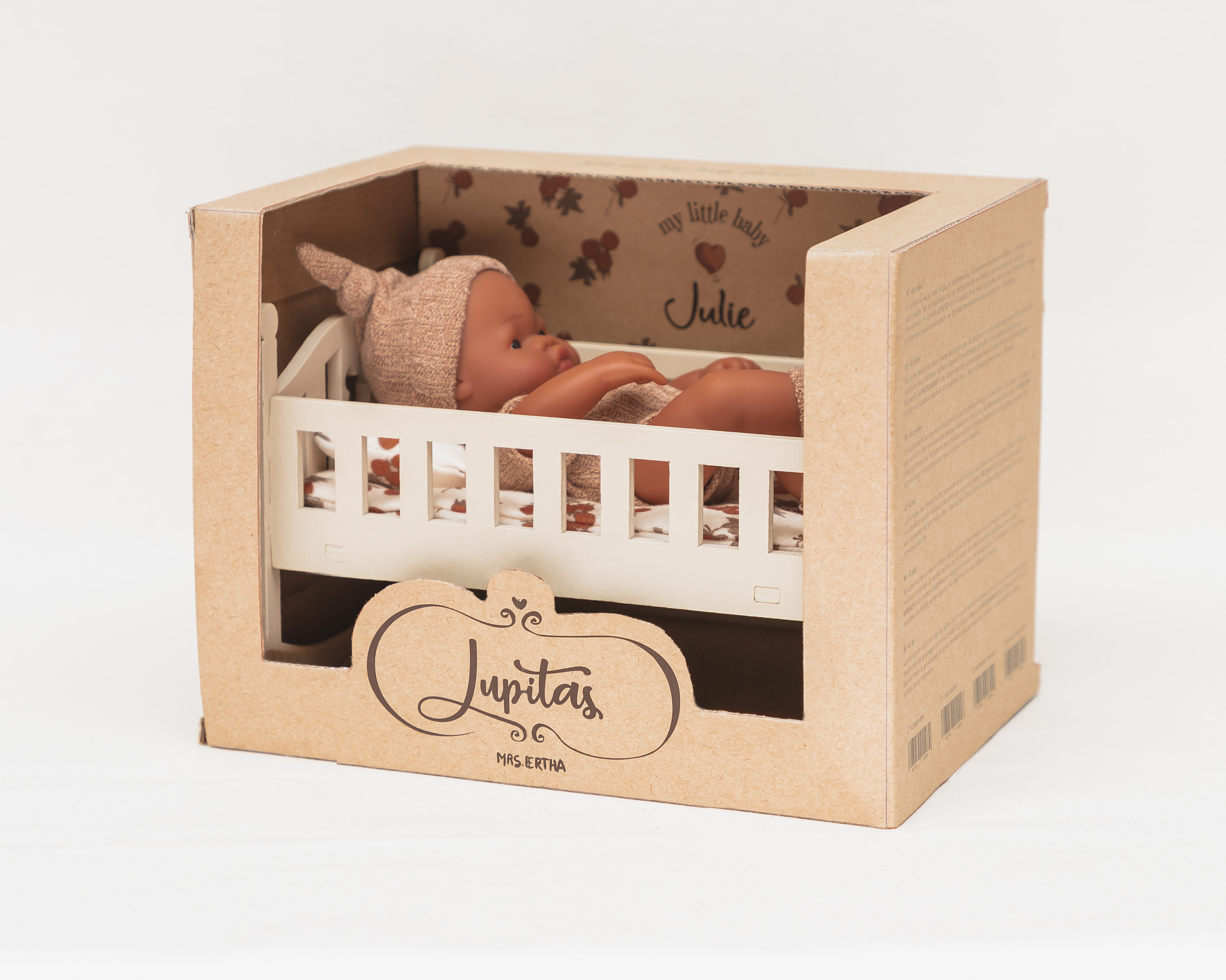 Papusa Lupita - Julie - Raspberry Bunchs - Mrs Ertha