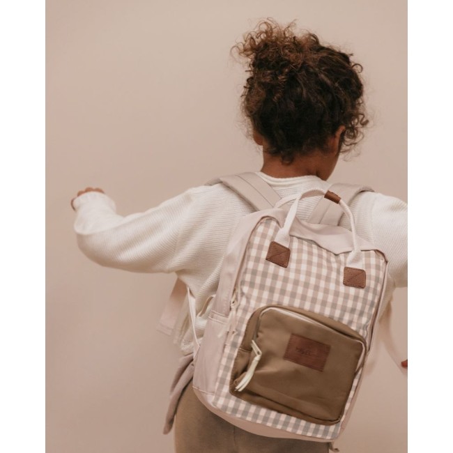 Ghiozdan pentru scolari rezistent la apa - Soft Squares- Mrs Ertha