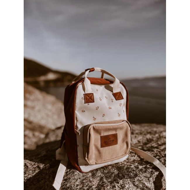 Ghiozdan pentru scolari rezistent la apa - Flower Buds - Mrs Ertha