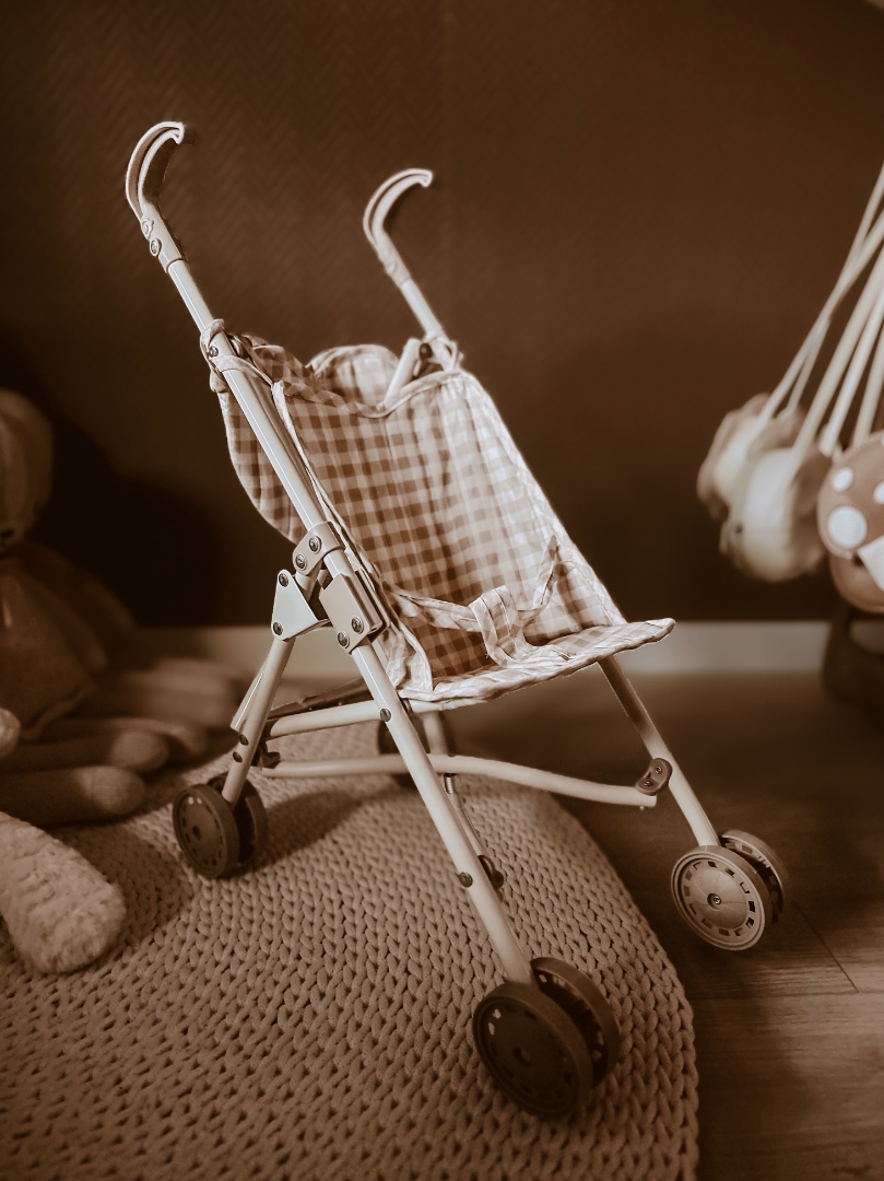 Carucior pentru papusi - Soft Squares - Mrs Ertha