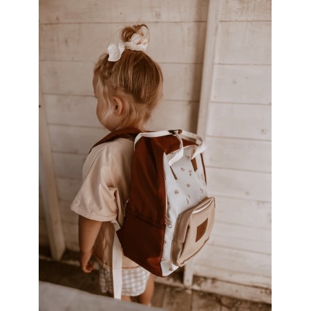 Ghiozdan pentru scolari rezistent la apa - Flower Buds - Mrs Ertha