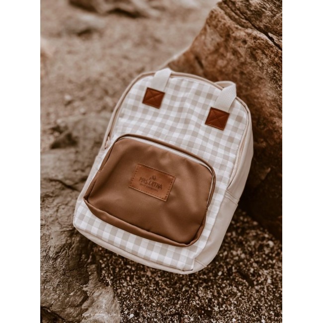 Ghiozdan pentru scolari rezistent la apa - Soft Squares- Mrs Ertha