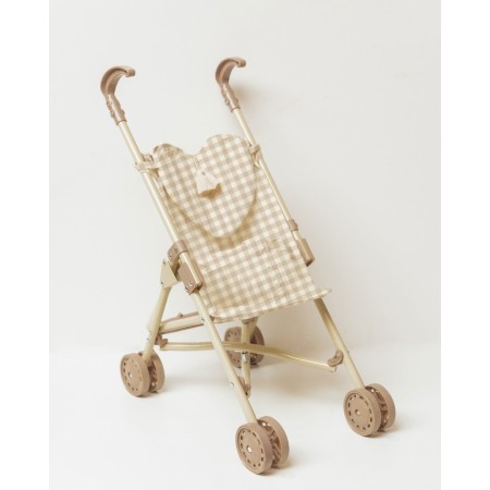 Carucior pentru papusi - Soft Squares - Mrs Ertha Carucior pentru papusi - Soft Squares - Mrs Ertha