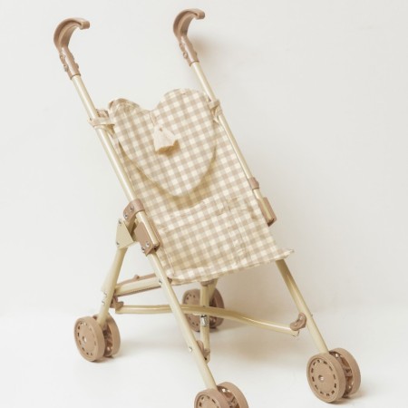 Carucior pentru papusi - Soft Squares - Mrs Ertha Carucior pentru papusi - Soft Squares - Mrs Ertha