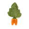 Jucarie de dentitie - Mini Doudou - Cathy the Carrot - Oli&Carol